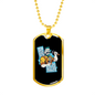 I'm A Carpenter Woodworker Dog Tag Stainless Steel or 18k Gold W 24"-Express Your Love Gifts