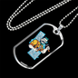 I'm A Carpenter Woodworker Dog Tag Stainless Steel or 18k Gold W 24"-Express Your Love Gifts