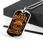 I'm A Diesel Mechanic Dog Tag Stainless Steel or 18k Gold 24" Chain-Express Your Love Gifts