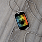I'm a Drummer Necklace Stainless Steel or 18k Gold Dog Tag 24" Chain-Express Your Love Gifts