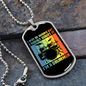 I'm a Drummer Necklace Stainless Steel or 18k Gold Dog Tag 24" Chain-Express Your Love Gifts
