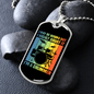 I'm a Drummer Necklace Stainless Steel or 18k Gold Dog Tag 24" Chain-Express Your Love Gifts