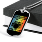 I'm a Drummer Necklace Stainless Steel or 18k Gold Dog Tag 24" Chain-Express Your Love Gifts