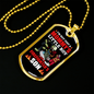I'm A Firefighter'S Son Firefighter Gift Stainless Steel or 18k Gold Dog Tag 24" Chain-Express Your Love Gifts