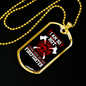 I'm A Hot Firefighter Gift Stainless Steel or 18k Gold Dog Tag 24" Chain-Express Your Love Gifts