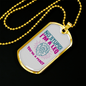 I'm a Leo You're a Percy Zodiac Necklace Stainless Steel or 18k Gold Dog Tag 24" Chain-Express Your Love Gifts