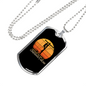 I'm A Lineman'S Mom Necklace Stainless Steel or 18k Gold Dog Tag 24" Chain-Express Your Love Gifts