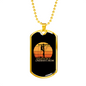 I'm A Lineman'S Mom Necklace Stainless Steel or 18k Gold Dog Tag 24" Chain-Express Your Love Gifts