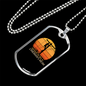 I'm A Lineman'S Mom Necklace Stainless Steel or 18k Gold Dog Tag 24" Chain-Express Your Love Gifts