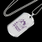 I'm a Sagittarius and Proud of It Zodiac Necklace Stainless Steel or 18k Gold Dog Tag 24" Chain-Express Your Love Gifts
