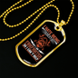 I'm A Sexy Firefighter Gift Stainless Steel or 18k Gold Dog Tag 24" Chain-Express Your Love Gifts