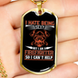 I'm A Sexy Firefighter Gift Stainless Steel or 18k Gold Dog Tag 24" Chain-Express Your Love Gifts