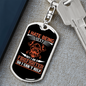 I'm A Sexy Firefighter Keychain Stainless Steel or 18k Gold Dog Tag Keyring-Express Your Love Gifts