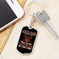 I'm A Sexy Firefighter Keychain Stainless Steel or 18k Gold Dog Tag Keyring-Express Your Love Gifts