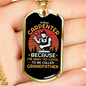 I'm Called Carpenter Woodworker Dog Tag Stainless Steel or 18k Gold W 24"-Express Your Love Gifts