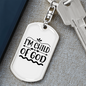 I'm Child Of God Plain Keychain Stainless Steel or 18k Gold Dog Tag Keyring-Express Your Love Gifts