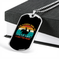 I'm Gonna Ride Horse Necklace Stainless Steel or 18k Gold Dog Tag 24" Chain-Express Your Love Gifts