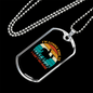 I'm Gonna Ride Horse Necklace Stainless Steel or 18k Gold Dog Tag 24" Chain-Express Your Love Gifts