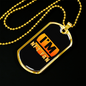 I'm NFT Fan Crypto Necklace Stainless Steel or 18k Gold Dog Tag 24" Chain-Express Your Love Gifts