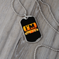 I'm NFT Fan Crypto Necklace Stainless Steel or 18k Gold Dog Tag 24" Chain-Express Your Love Gifts