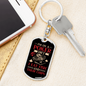 I'm On A Poker Diet Gambler Keychain Stainless Steel or 18k Gold Dog Tag Keyring-Express Your Love Gifts