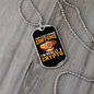 I'm Really a Crypto Crypto Necklace Stainless Steel or 18k Gold Dog Tag 24" Chain-Express Your Love Gifts