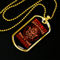 I Make Fire Disappear Firefighter Gift Stainless Steel or 18k Gold Dog Tag 24" Chain-Express Your Love Gifts