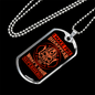 I Make Fire Disappear Firefighter Gift Stainless Steel or 18k Gold Dog Tag 24" Chain-Express Your Love Gifts