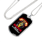 I Make Fires Disappear Firefighter Gift Stainless Steel or 18k Gold Dog Tag 24" Chain-Express Your Love Gifts