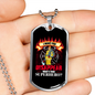 I Make Fires Disappear Firefighter Gift Stainless Steel or 18k Gold Dog Tag 24" Chain-Express Your Love Gifts