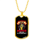 I Make Fires Disappear Firefighter Gift Stainless Steel or 18k Gold Dog Tag 24" Chain-Express Your Love Gifts