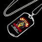 I Make Fires Disappear Firefighter Gift Stainless Steel or 18k Gold Dog Tag 24" Chain-Express Your Love Gifts