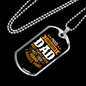 I Raised My Hero Firefighter Gift Stainless Steel or 18k Gold Dog Tag 24" Chain-Express Your Love Gifts