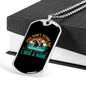 I Ride a MAre Horse Necklace Stainless Steel or 18k Gold Dog Tag 24" Chain-Express Your Love Gifts
