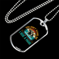I Ride a MAre Horse Necklace Stainless Steel or 18k Gold Dog Tag 24" Chain-Express Your Love Gifts