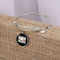 I Said Pspsps Cat Bracelet Stainless Steel or 18k Gold Circle Bangle-Express Your Love Gifts