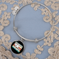 I Said Pspsps Cat Bracelet Stainless Steel or 18k Gold Circle Bangle-Express Your Love Gifts