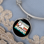 I Said Pspsps Cat Bracelet Stainless Steel or 18k Gold Circle Bangle-Express Your Love Gifts