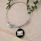 I Said Pspsps Cat Bracelet Stainless Steel or 18k Gold Circle Bangle-Express Your Love Gifts