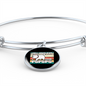I Said Pspsps Cat Bracelet Stainless Steel or 18k Gold Circle Bangle-Express Your Love Gifts