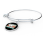 I Said Pspsps Cat Bracelet Stainless Steel or 18k Gold Circle Bangle-Express Your Love Gifts