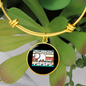 I Said Pspsps Cat Bracelet Stainless Steel or 18k Gold Circle Bangle-Express Your Love Gifts