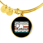 I Said Pspsps Cat Bracelet Stainless Steel or 18k Gold Circle Bangle-Express Your Love Gifts