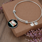 I Said Pspsps Cat Bracelet Stainless Steel or 18k Gold Circle Bangle-Express Your Love Gifts