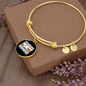 I Said Pspsps Cat Bracelet Stainless Steel or 18k Gold Circle Bangle-Express Your Love Gifts