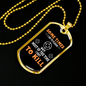 I Shot To Kill Necklace Stainless Steel or 18k Gold Dog Tag 24" Chain-Express Your Love Gifts