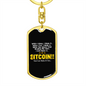 I Still Make It Crypto Keychain Stainless Steel or 18k Gold Dog Tag Keyring-Express Your Love Gifts