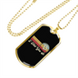 I Told You So Crypto Necklace Stainless Steel or 18k Gold Dog Tag 24" Chain-Express Your Love Gifts