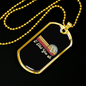 I Told You So Crypto Necklace Stainless Steel or 18k Gold Dog Tag 24" Chain-Express Your Love Gifts