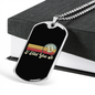 I Told You So Crypto Necklace Stainless Steel or 18k Gold Dog Tag 24" Chain-Express Your Love Gifts